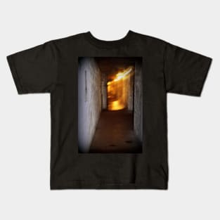 Battery Mishler like a corridor through time Kids T-Shirt